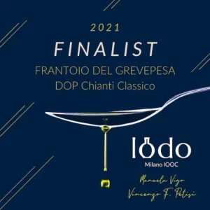 Chianti Classico EVO DOP Award Lodo Guide 2021 Finalist Frantoio Del Grevepesa